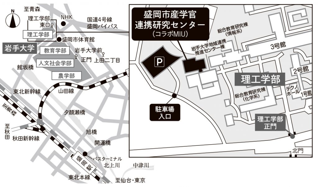 盛岡会場地図